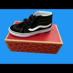 Vans Black Velcro high top